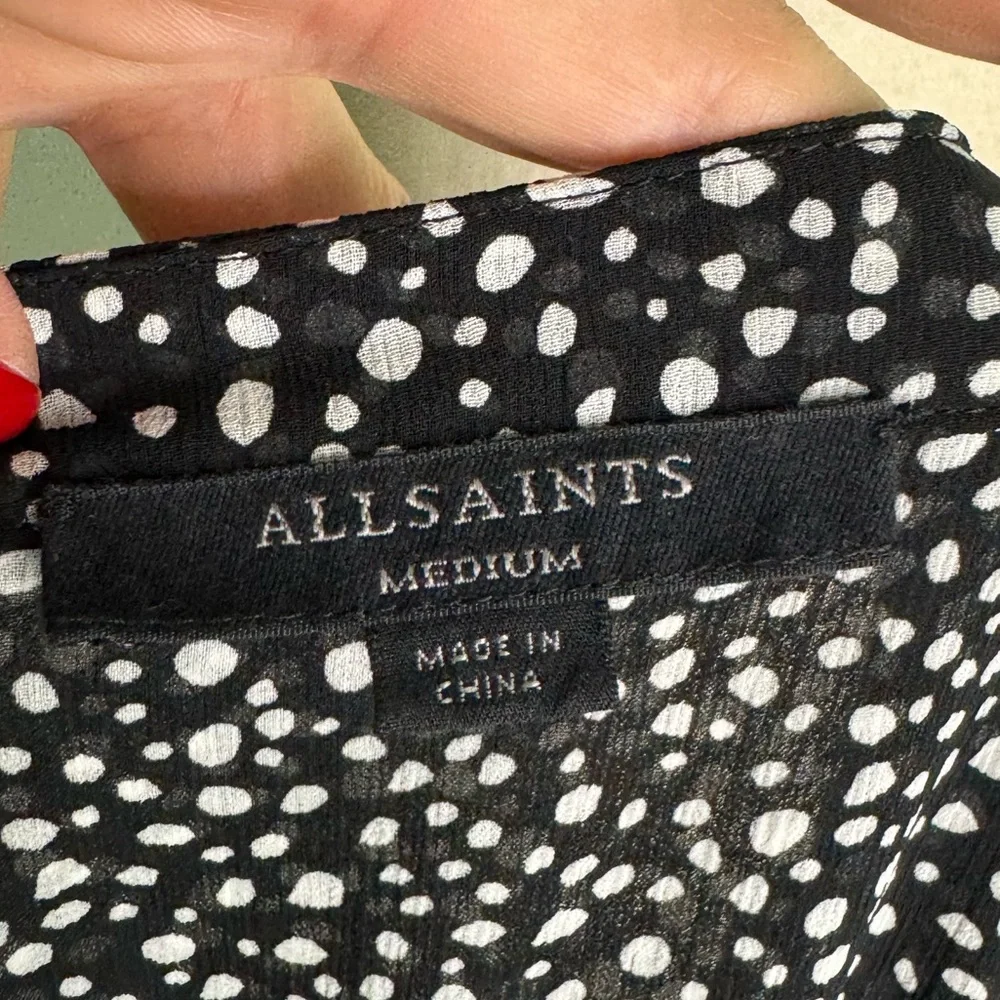 Allsaints Martina Splash Dress - Picture 3 of 10